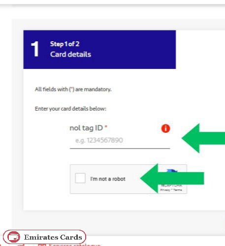 NOL Card Renewal Online Steps